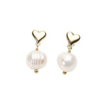 Palas Listen to Your Heart Pearl Earrings