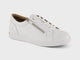 Homyped Lotti Zip Lace Sneaker In White