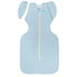 Love To Dream Cocoon Swaddle Transition Bag 1.0 Tog Stretch Cotton Twinkle Powder Blue M
