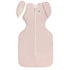 Love To Dream Cocoon Swaddle Sleep Bag 1.0 Tog Stretch Cotton Twinkle Powder Pink Medium