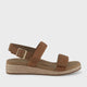 Homyped Mimi Woven Women's Comfort Sandals Tan D Width Size 7