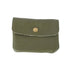 Maison Fanli Coin Purse Moss Green Vegan Leather