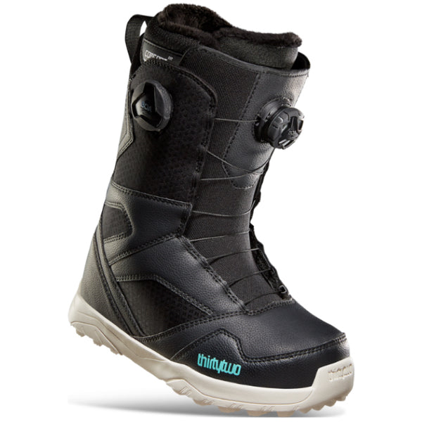 Thirtytwo Womens Stw Double Boa - Black 8