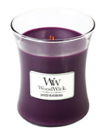 WoodWick Spiced Blackberry Medium Hourglass Jar Candle 275G