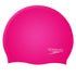 Speedo Moulded Silicone Cap Junior Pink