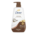 Dove Body Wash Advanced Restoring Coconut and Almond Oils 700ML