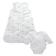 Purebaby Sleepbag Bundle Pale Grey Tree 0–3 Months