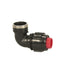 Philmac BSP Threaded Rural Elbow Poly Female 3/4 x 3/4