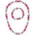 Pink Poppy Butterfly Friends Necklace and Bracelet Set for Kids