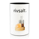 Risvalt Original Himalayan Salt Grater Set with Japanese Stainless Steel Grater and Oak Stand 50G