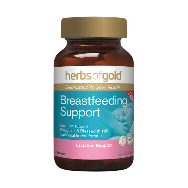 Herbs Of Gold Breast Feeding Support 60 Tablets