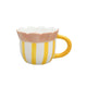 Robert Gordon Halcyon Mug in Peach and Yellow 300ML