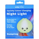 Brillar Cute Squishy Colour Changing Night Light for Kids Dumpling