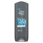 Dove Men Clean Comfort Body Wash 6 Pack 250ML