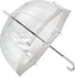 Clifton Birdcage Umbrella with Silver Border