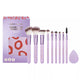 Nude By Nature Perfecting Radiance 10 Piece Brush Gift Set