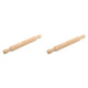 Wiltshire Wooden Non Stick Baking Rolling Pin 2 Pack