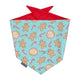 Splosh Christmas Gingerbread Cotton Dog Bandana Green/Red 70x25cm