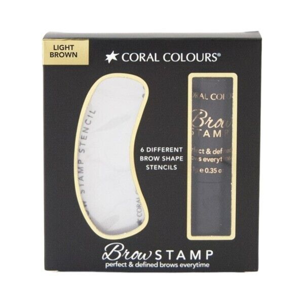 Coral Colours Brow Stamp Light Brown