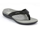 Scholl Orthaheel Wave Thong Sandal Black Size 9