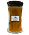 WoodWick Large Hourglass Jar Candle Vanilla Toffee with Crackling Wick 609.5G