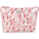 Wicked Sista Coral Leaves A Line Soft Cosmetic Bag Medium