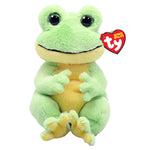 Ty Beanie Bellies Snapper The Green Frog Plush Toy Regular 20CM
