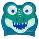 Speedo Junior Printed Character Swim Cap Crocodile