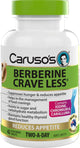 Caruso's Berberine CraveLESS Tablets 42 Tabs