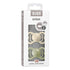 Bibs Supreme Symmetrical Silicone Pacifier  Ivory and Sage Size 2 2 PCS