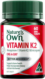 Nature's Own K2 180Mcg Tabs 60
