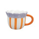 Urban Halcyon Mug Mauve and Orange 9CM