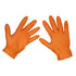 Mack Prime Nitrile Disposable Gloves Orange 50 Pack Xl