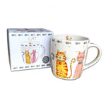 Gibson Gifts Comical Cat Mug Funny Novelty Coffee and Tea Cup 350ML