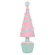 Gibson Gifts Fairy Floss Gingerbread Tree Christmas Decoration 100x100x310mm