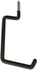 Romak Self Tapping Square Hooks Black Pvc