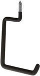 Romak Self Tapping Square Hooks Black Pvc