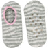 Wicked Sista S Animal stripe grey footlets