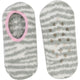 Wicked Sista S Animal stripe grey footlets