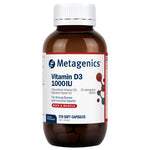 Metagenics Vitamin D3 1000iu 270 Capsules