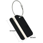 Globite Premium PU Leather Luggage Tag for Suitcases and Bags Assorted Colours