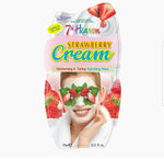 7th Heaven STRAWBERRY CREAM moisturing & toning hydrating mask 15ml (B23)