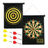 Artico Harlequin Games Magnetic Roll Up Dartboard & Bulls Eye