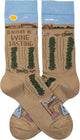 Sock Society Wine Time Novelty Crew Socks