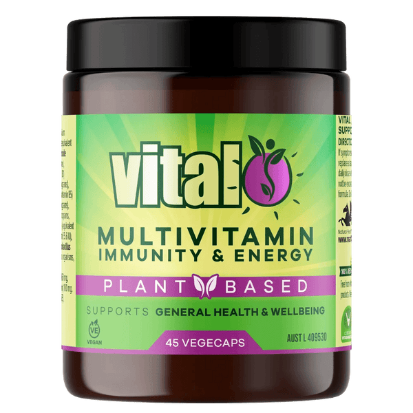 Vital Multivitamin Immunity & Energy 45 Vege Capsules