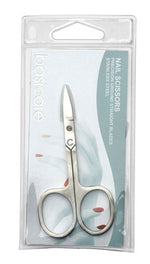 Manicare Nail Scissors for Fingernails Precision Curved Blades Stainless Steel 8.89 cm