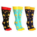 Sock Society Christmas Pizza Socks One Size