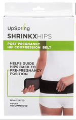 UpSpring Shrinkx Postpartum Hip Compression Belt Black M/L