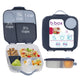 B.box Lunch Box For Big Eaters All Ages 8.5 Cup Leak Proof Bento Box With 4 ...