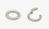 Studex Silver Plated Sleeper Earrings for Sensitive Ears 12MM